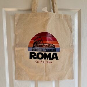 Roma Canvas Tote Bag